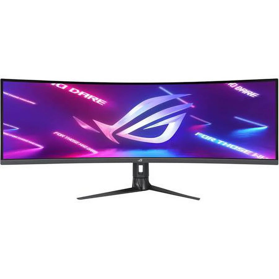 ROG Strix 49" Ultra-wide Curved HDR Gaming Monitor (XG49WCR) - Dual QHD 32:9 (5120 x 1440), 165Hz, Extreme Low Motion Blur Sync, USB-C, RJ45, DisplayHDR400, 90% DCI-P3, Dual Input KVM Switch