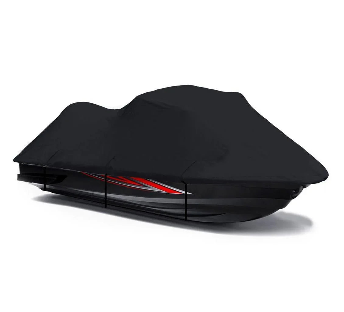 BLACK PWC 600D JET SKI Cover Compatible for Sea Doo Sea-Doo Bombardier RXT 260 2011 2012 2013 2014 2015 2016 2017