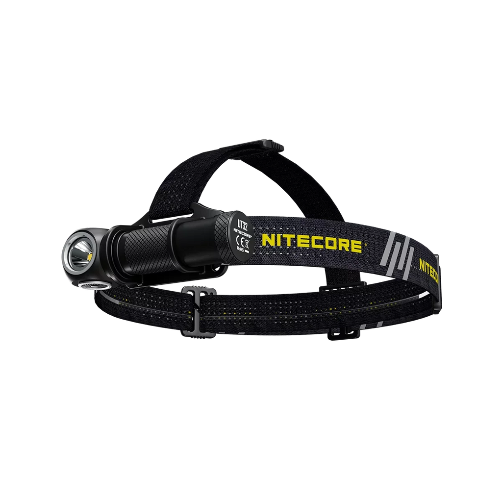 Value Bundle: Nitecore UT32 Dual Emitter Headlamp - (5700K,Cool White) - (3000K,Warm White) with 1x NL1834R USB Rechargeable Battery and TUP Rechargeable Chipset Pocket Light (Black or Gray)