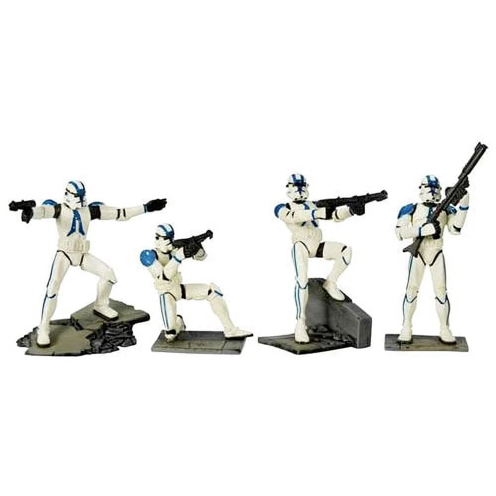 Star Wars Battle Pack Unleashed Figures, Darth Vader's 501st Legion Episode III