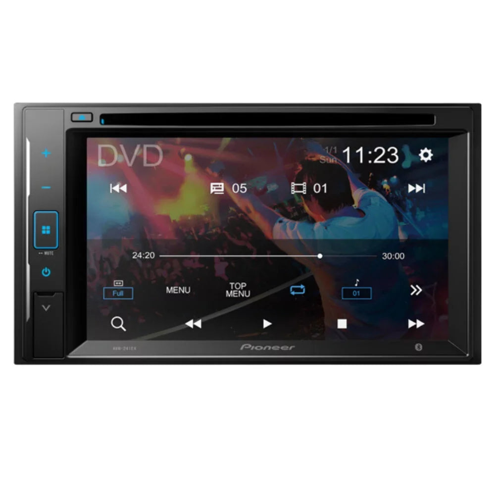 KIT4950 Bundle for 2005-2011 Toyota Tacoma W/ Pioneer Double DIN Car Stereo with Bluetooth/Backup Camera/Installation Kit/in-Dash DVD/CD AM/FM 6.2" WVGA Monitor Digital Media Receiver