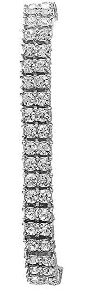 Bling'ed Out King and Queen Hip Hop Watch Set Perfect for Power Couples to Flaunt On and Off The Dance Floor - ST10325/ST10364 His&Hers (SLV Blood Red)