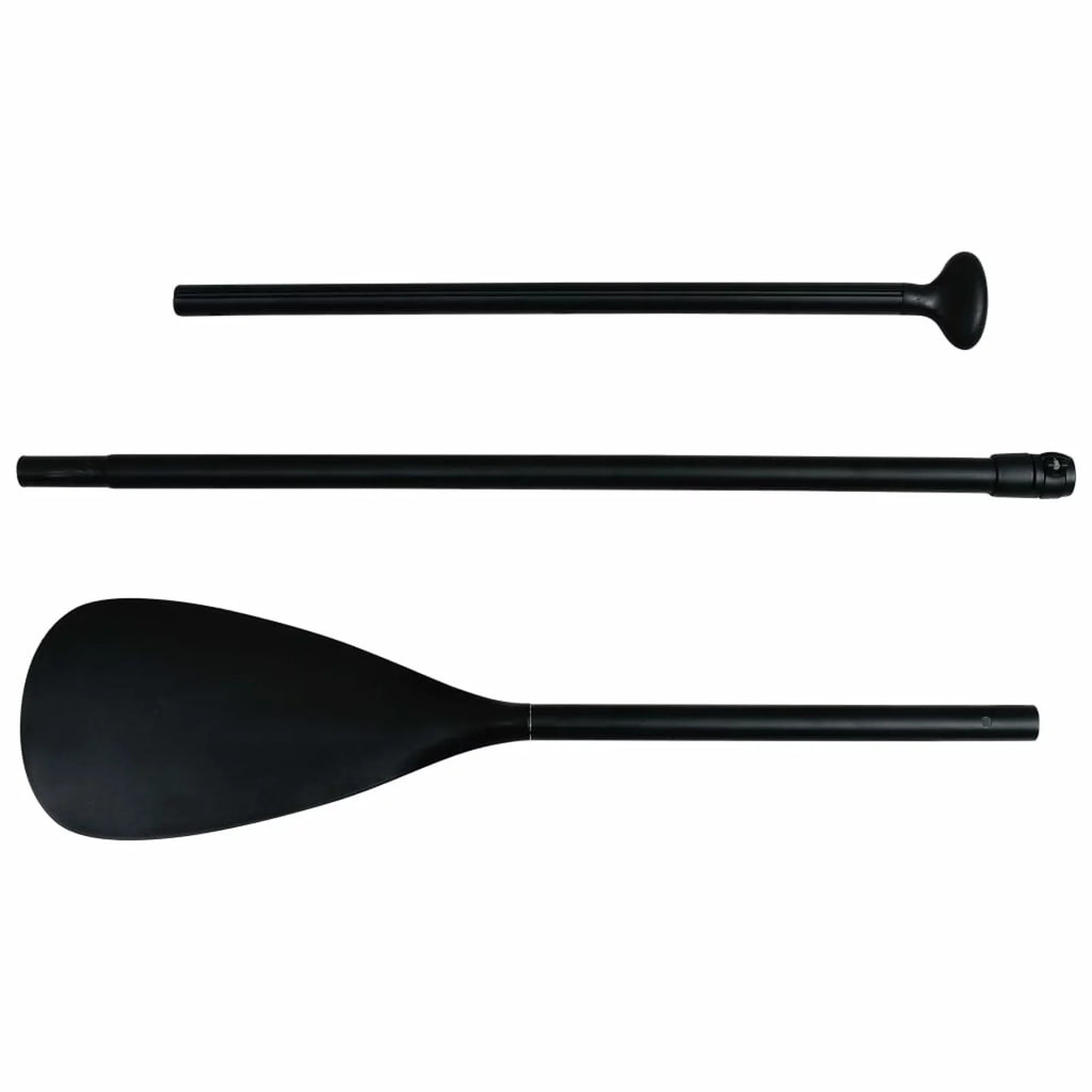 Walmeck Inflatable Paddleboard Set Black and White