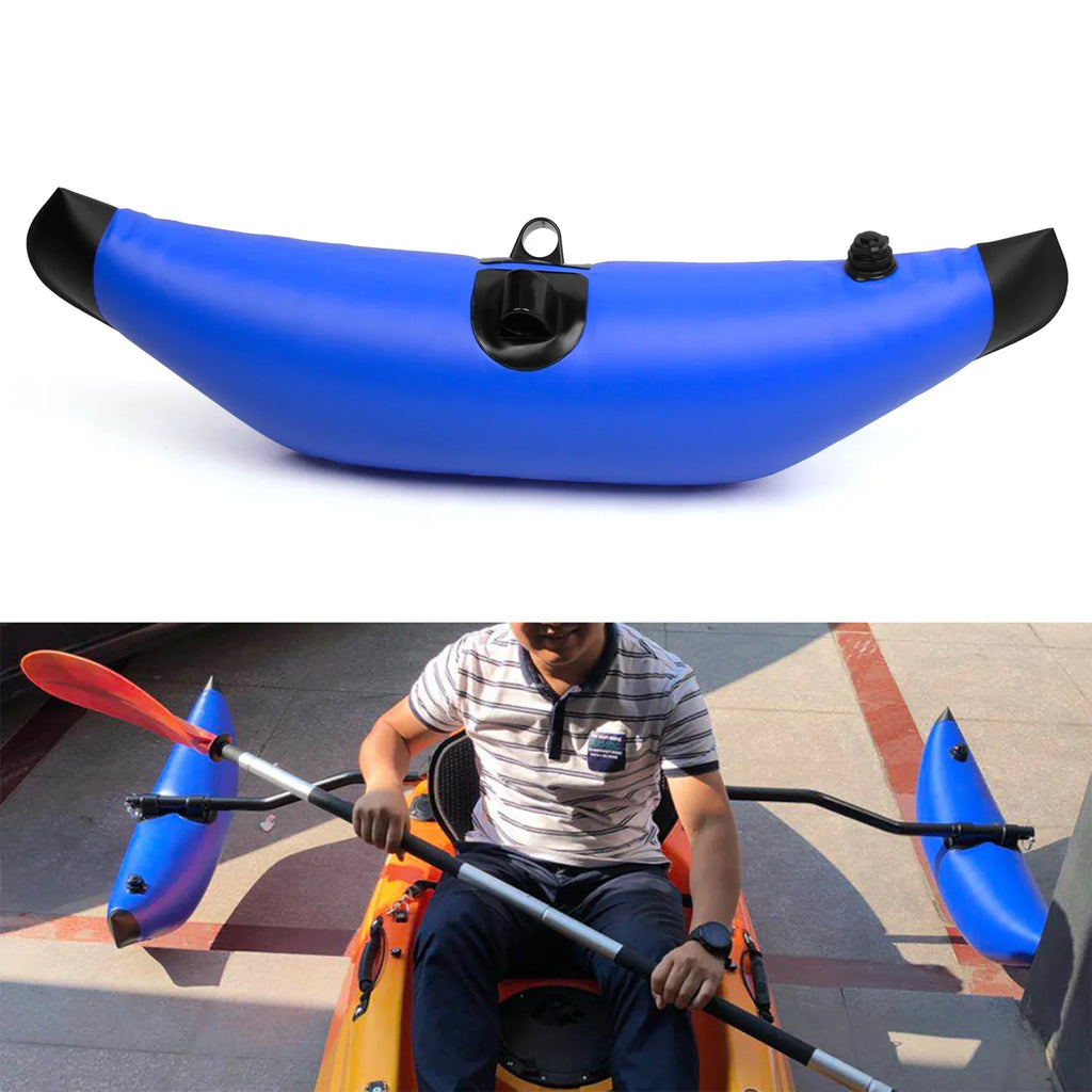 Tomshoo Kayak Float,Pvc Boat Float Stabilizer With Sidekick Arms Float Stabilizer Kit Sidekick Arms Rod Float With Sidekick Arms Rod Boat Rod Boat Float Inflatable Float With Tuyya Stabilization