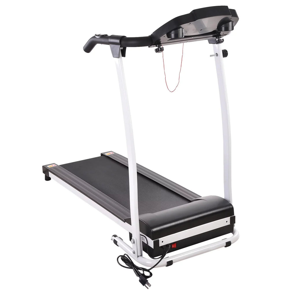 1100W Folding Electric Treadmill Your Compact and Powerful Cardio Companion