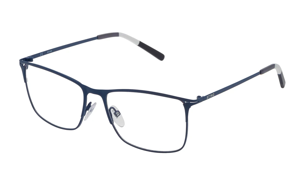 EYEGLASSES FRAME STING MATT BLUE MEN VST1105401AQ