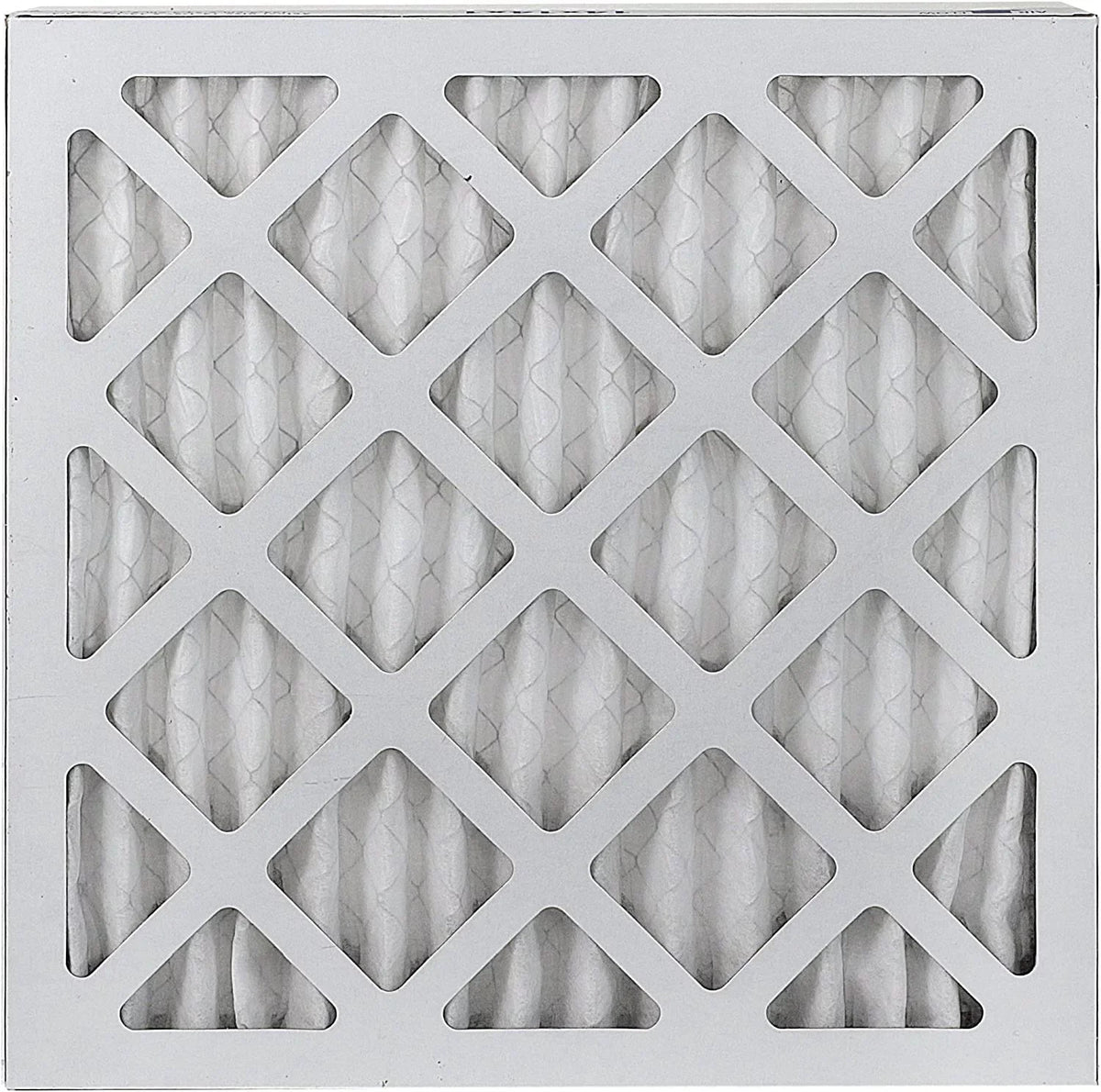 Filterbuy 19x19x1 MERV 8 Pleated HVAC AC Furnace Air Filters (2-Pack)