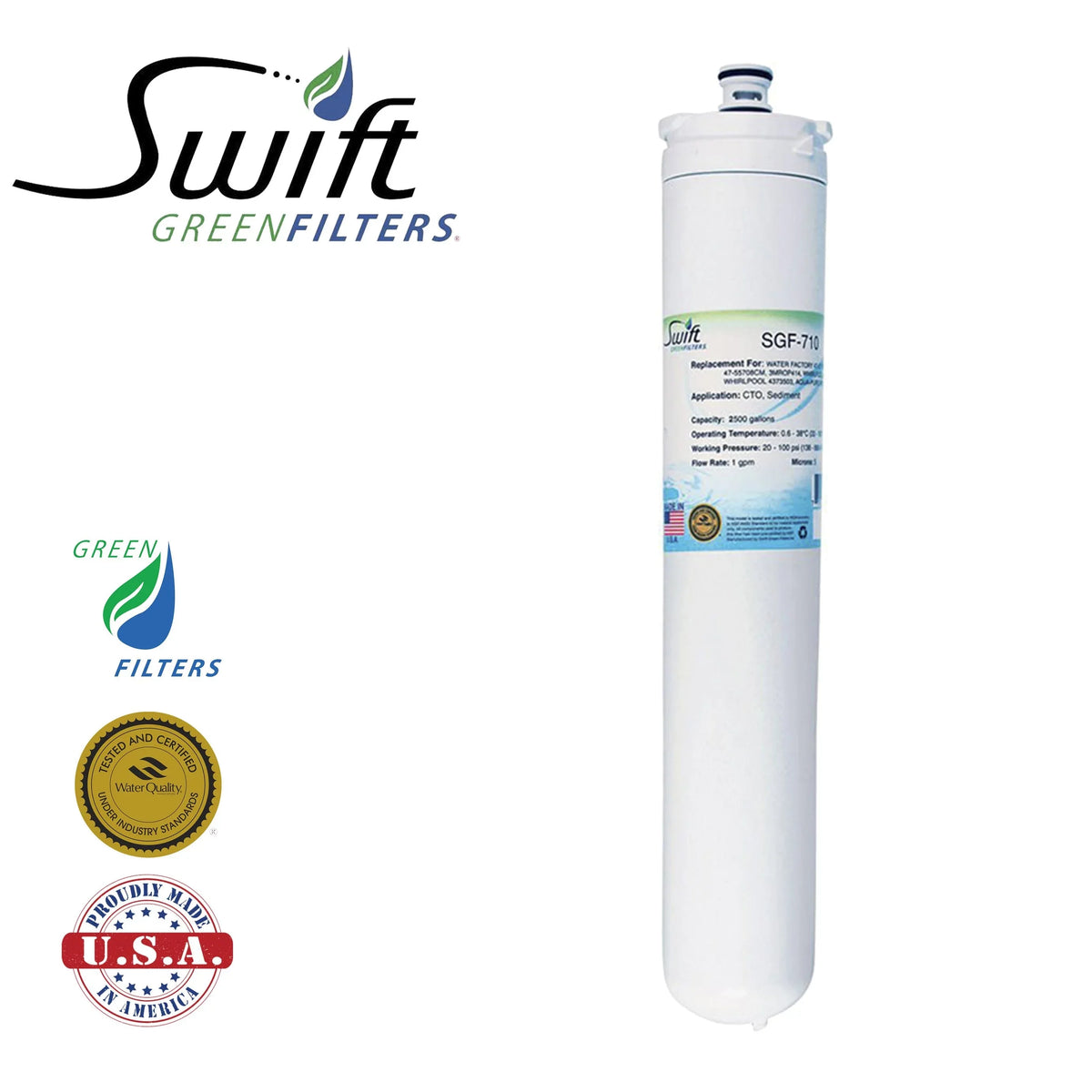 Swift Green's SGF-710 OEM Replacement For 3M Liquid Factory 47-55710G2