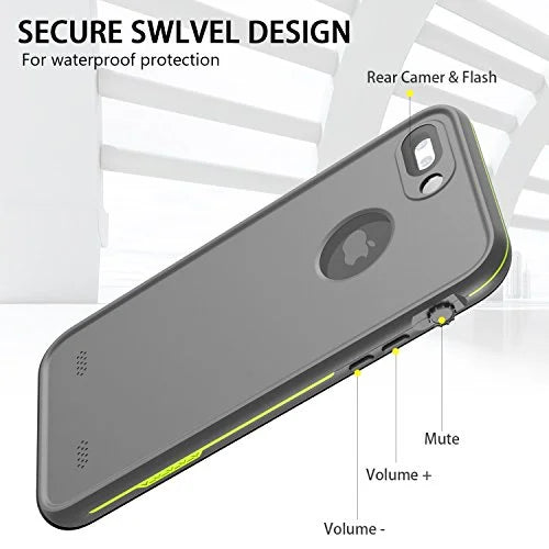 iPhone 8 Plus & 7 Plus Liquid Case - Fluid Snowproof Dirtproof Shockproof Cover