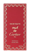 Cartier Must De Cartier Eau De Toilette Spray 3.3Oz/100ml In Box (Vintage)