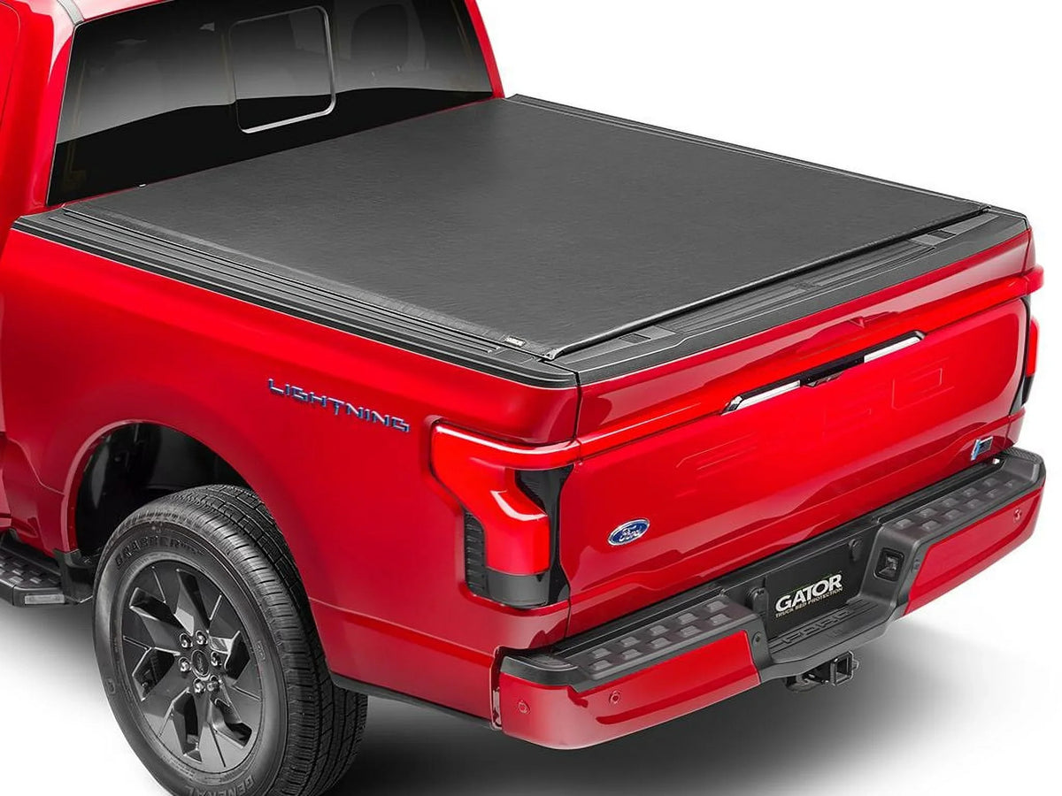 Gator by RealTruck SRX Roll-Up Tonneau Cover Compatible with 2022-2024 Toyota Tundra 6'7" Bed w/ Deck Rail System