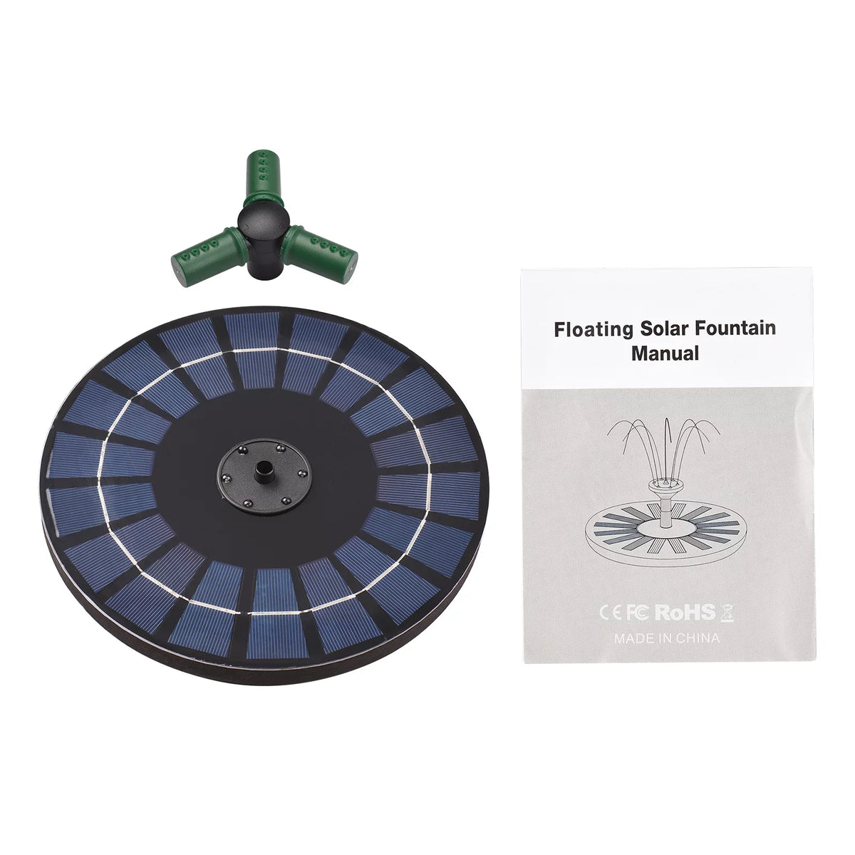 fountain,Battery Auto-shut Off With Rotatable Nozzle With Battery Auto-shut Off 9 Inch Pump With Inch Bath Pond Auto-shut Off 9 Solar Fluid Pump 6w Nozzle Led Solar Brewel Rookin Yaliya