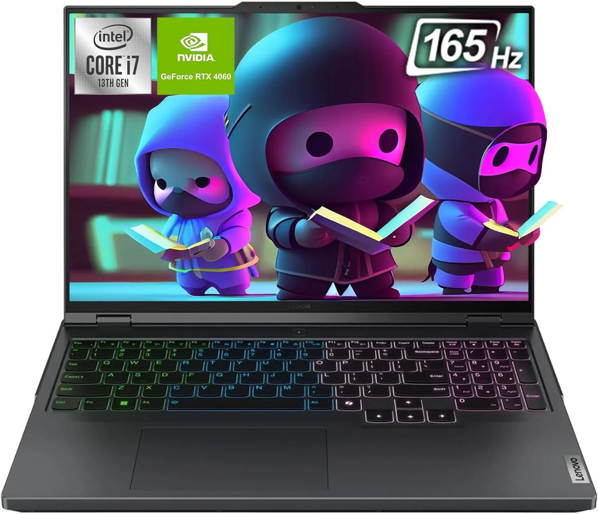 Legion Pro 5i Gaming Mobile pc 13th Gen Core i7-13700HX, 32 GB DDR5 Ram, 1 TB PCIe SSD, 16" WQXGA(2560x1600), Nvidia Geforce RTX 4060, Windows 11 Home