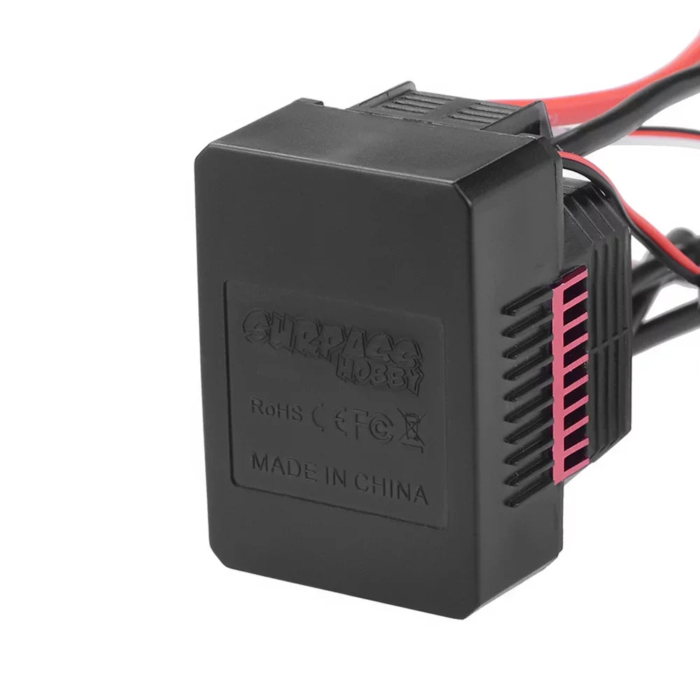 SURPASS HOBBY 80A Brushless ESC Liquid Electric Speed Controller for 1/10 RC Truck Off-road Car
