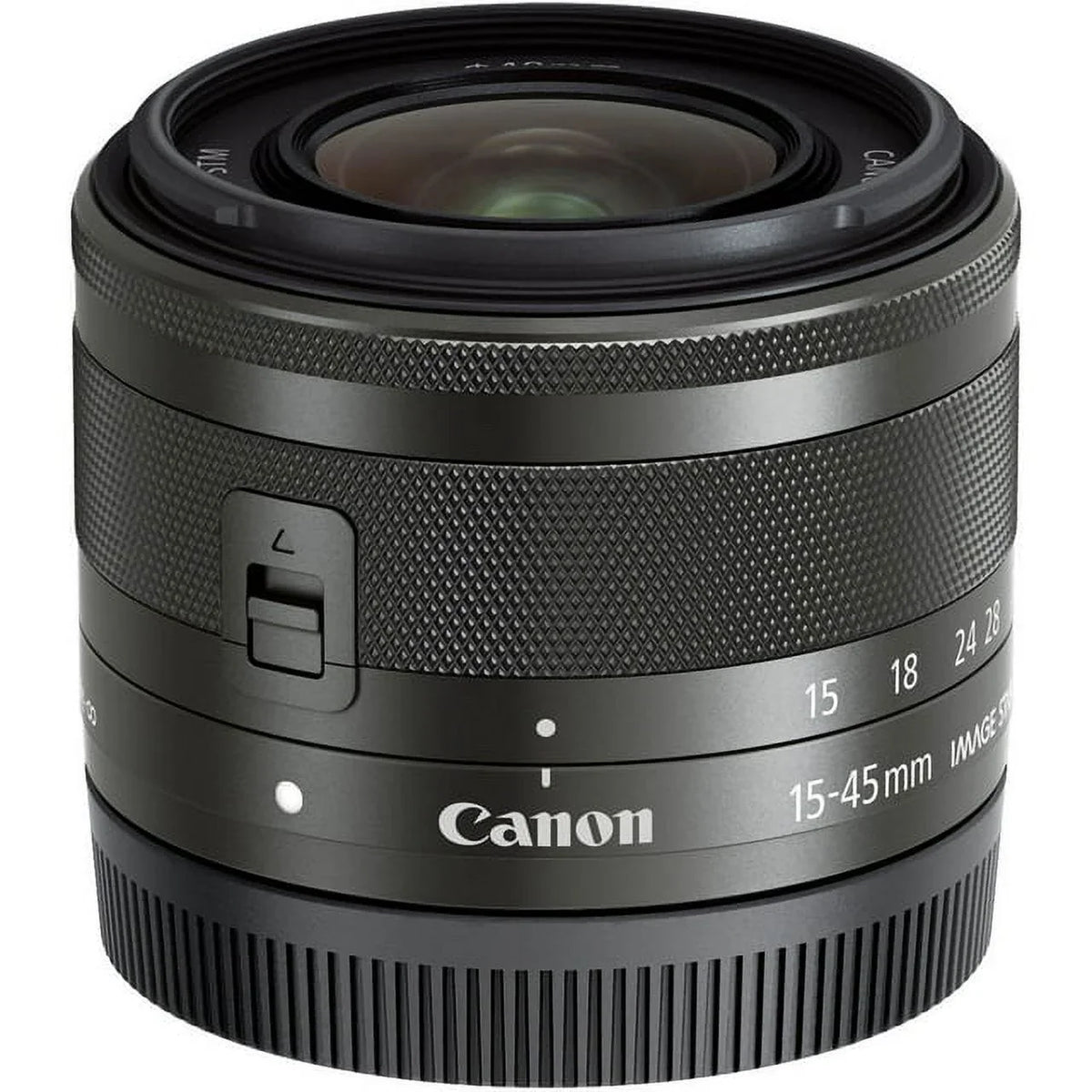 EF-M 15-45mm f/3.5-6.3 IS STM Lens (Graphite) - BuzzPhoto Basic Bundle