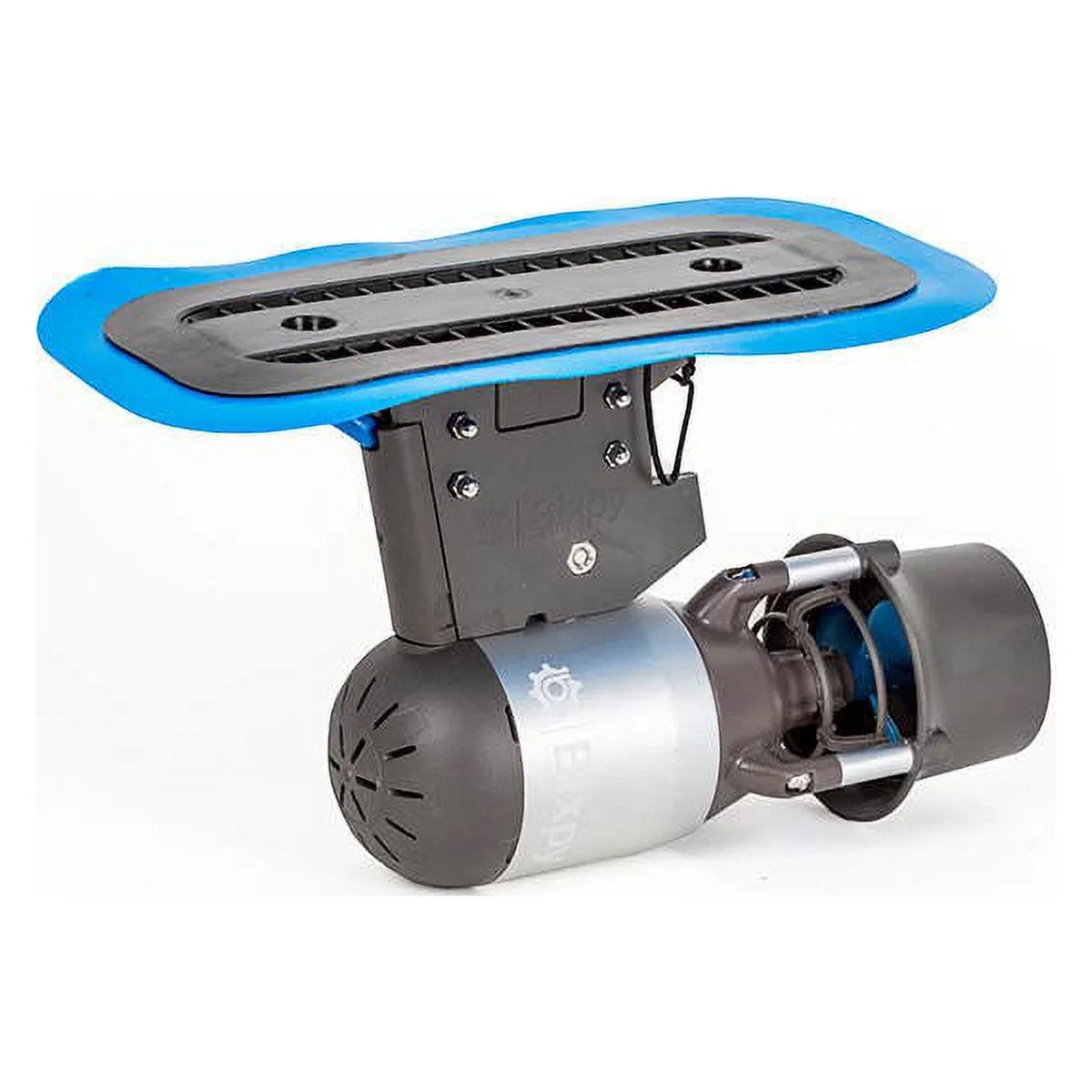 Bixpy DIY Fin Adapter for Inflatables - Quick Connect, Glued On, Mounting Adapter K-1 or J-2 Electric Marine Trolling Motor, Motorize Inflatable Fluid Paddle Boards