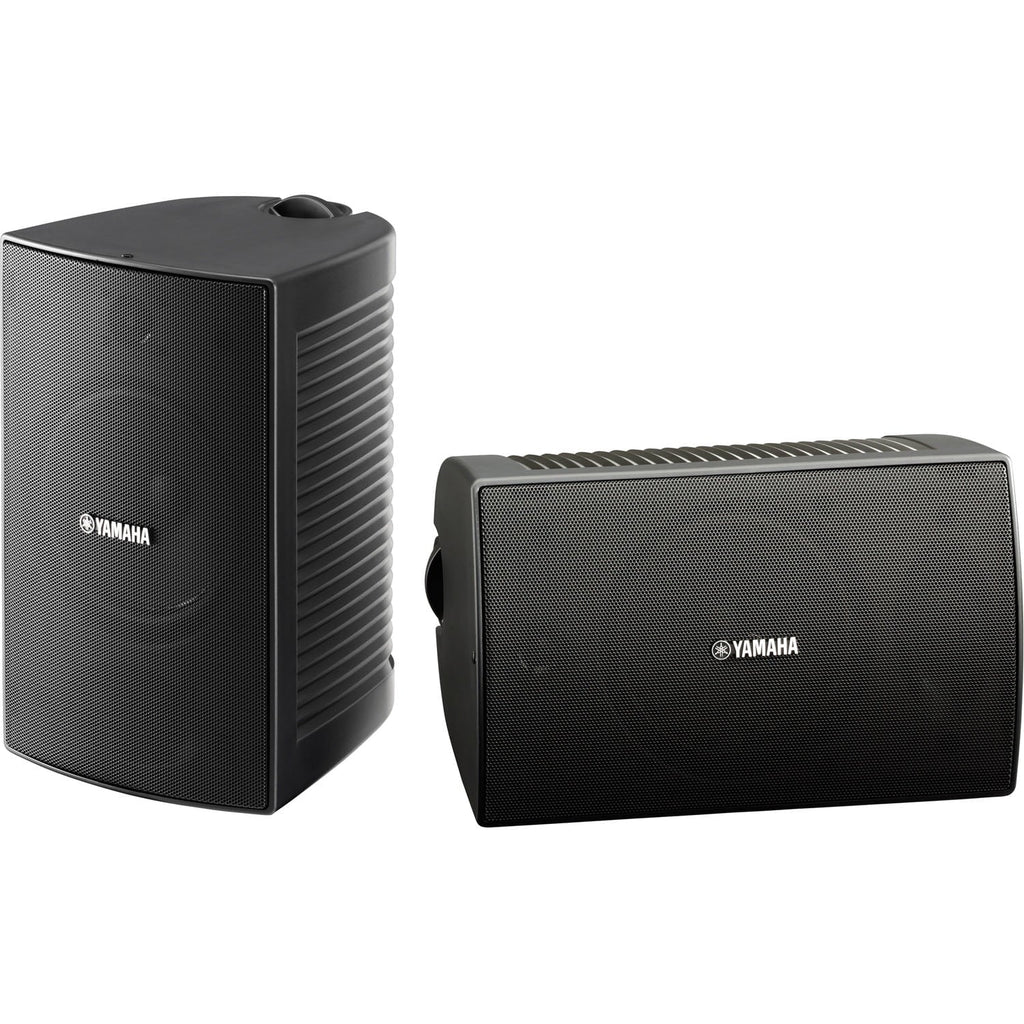 Yamaha NS-AW294BL Functionality All-Weather Indoor/Outdoor 2-Way Speakers (Black) (Pair)