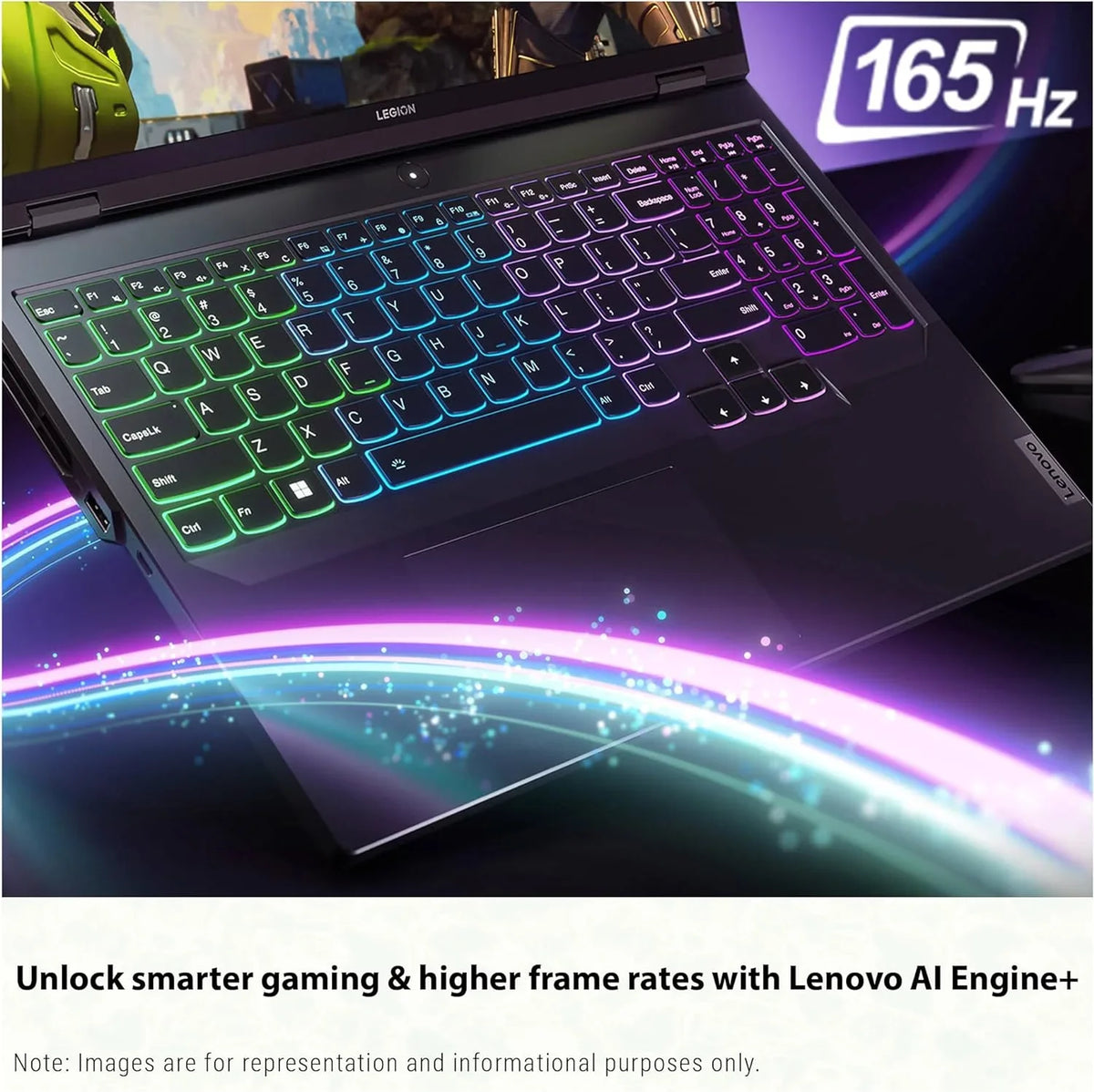 Legion Pro 5i Gaming Mobile pc 13th Gen Core i7-13700HX, 32 GB DDR5 Ram, 1 TB PCIe SSD, 16" WQXGA(2560x1600), Nvidia Geforce RTX 4060, Windows 11 Home