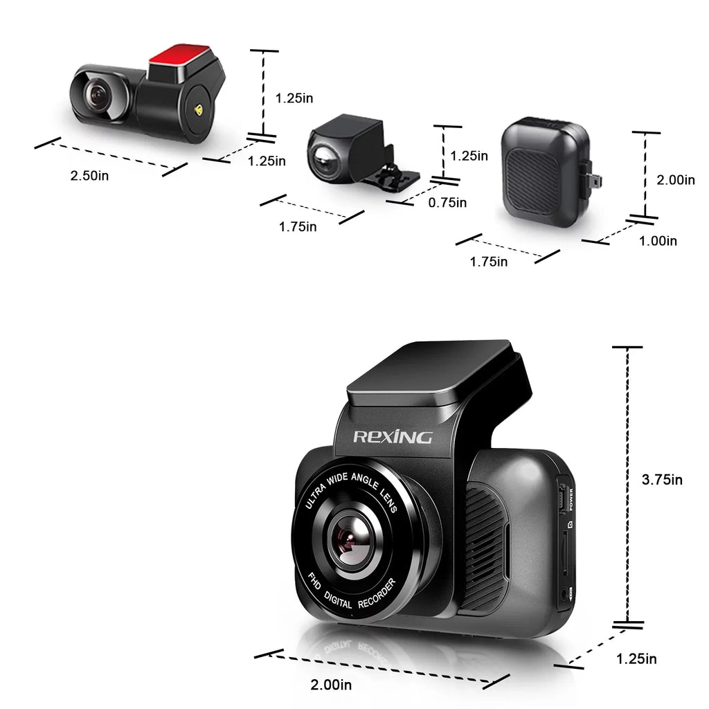 Rexing V5 Liquid Rear View Camera