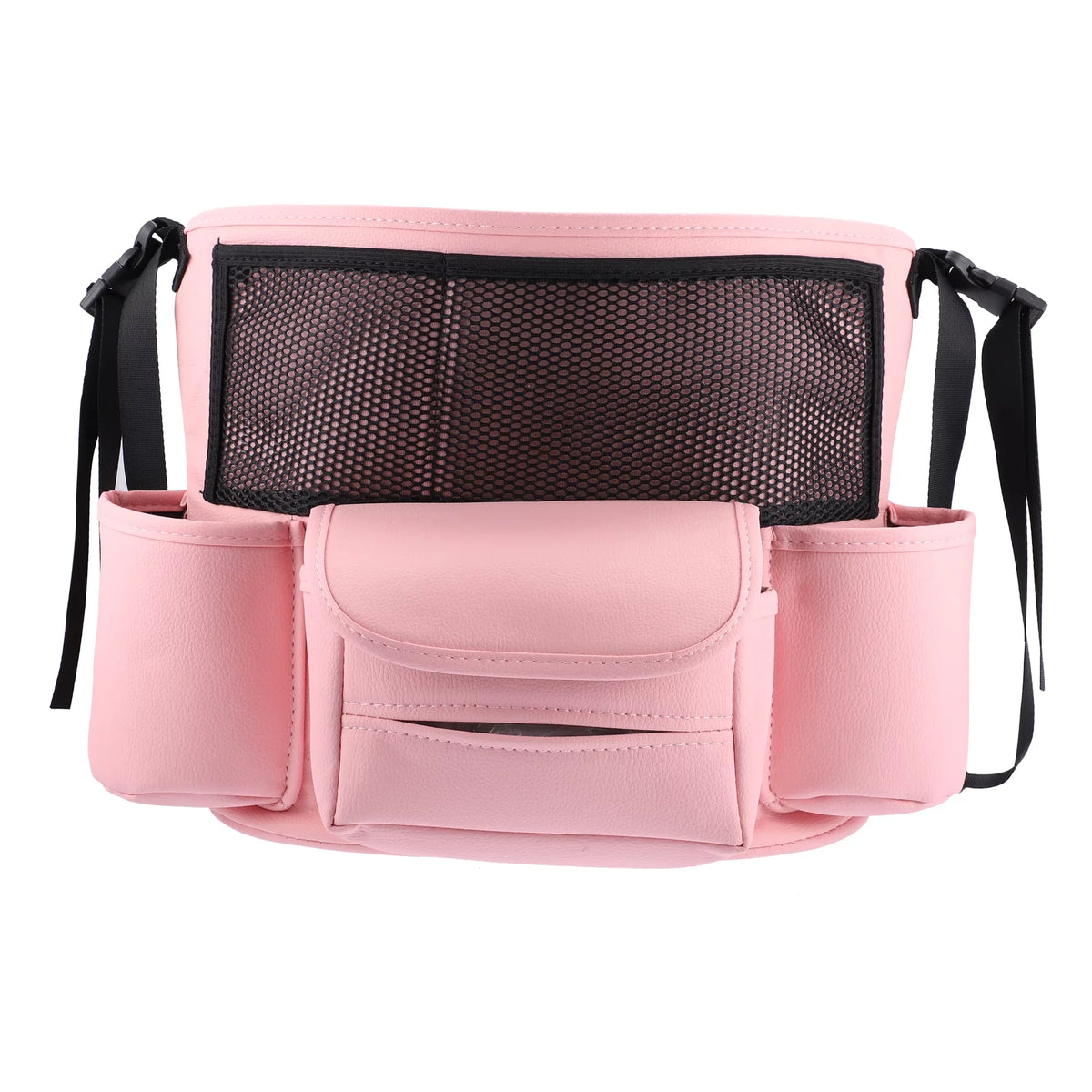 Unique Bargains Car Large Capacity Seat Organizer Backseat Multi Pockets Purse Storage for Car 37x25cm Pink